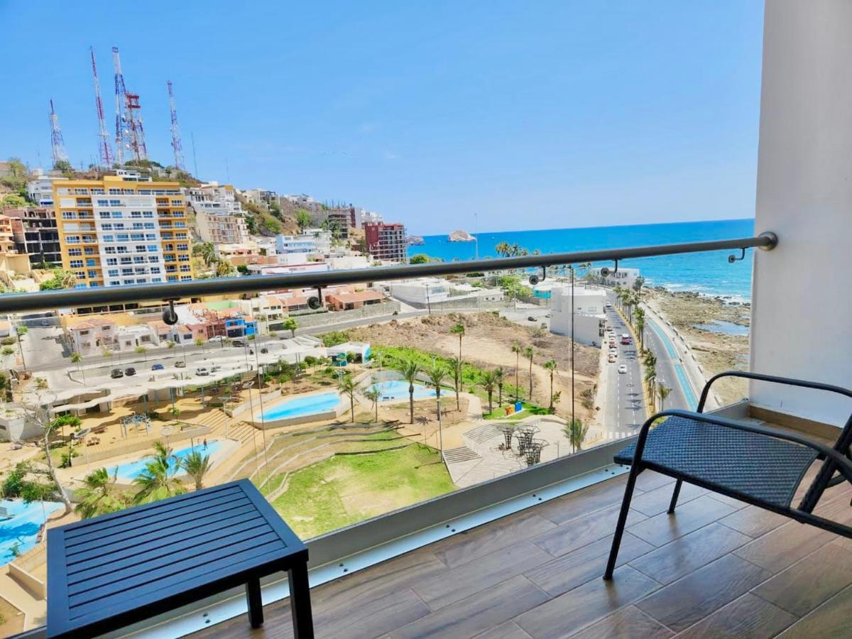 Appartamento Malecon Vista Al Mar Alberca Infinity Jacuzzi Gym Mazatlán Esterno foto